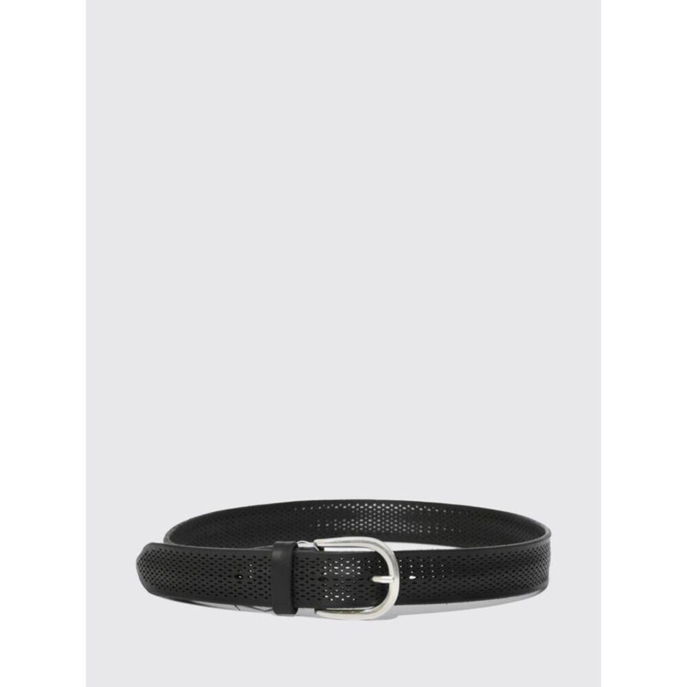 Orciani Men Perforated Leather Belt Orciani